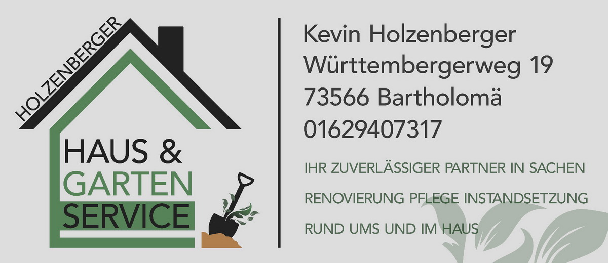 Kevin Holzenberger Haus & Gartenservice