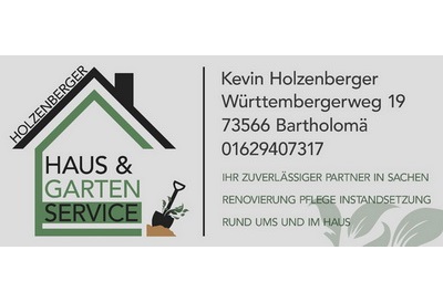 Kevin Holzenberger Haus & Gartenservice