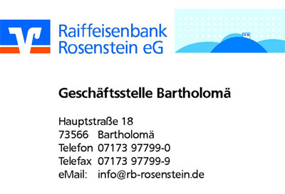 Raiffeisenbank Rosenstein eG