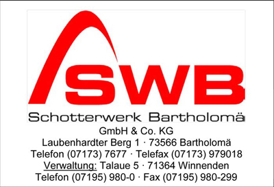 SWB Schotterwerk Bartholomä